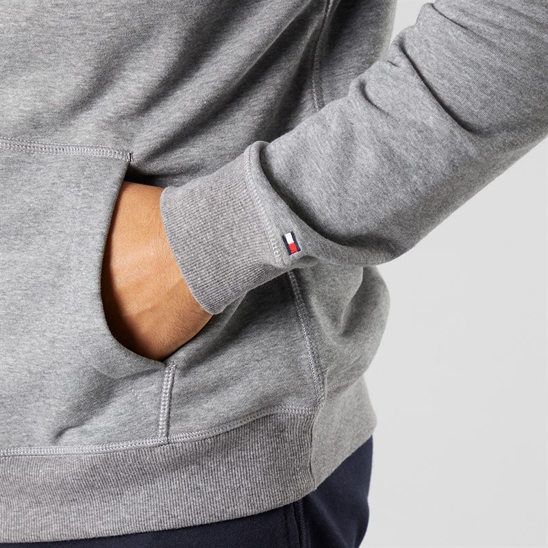 Tommy Hilfiger Mens Lounge Hoodie Medium Grey Heather