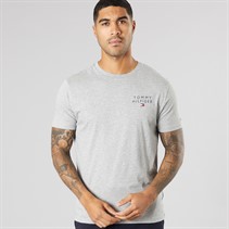 Tommy Hilfiger Mens Lounge T-Shirt Light Grey Heather