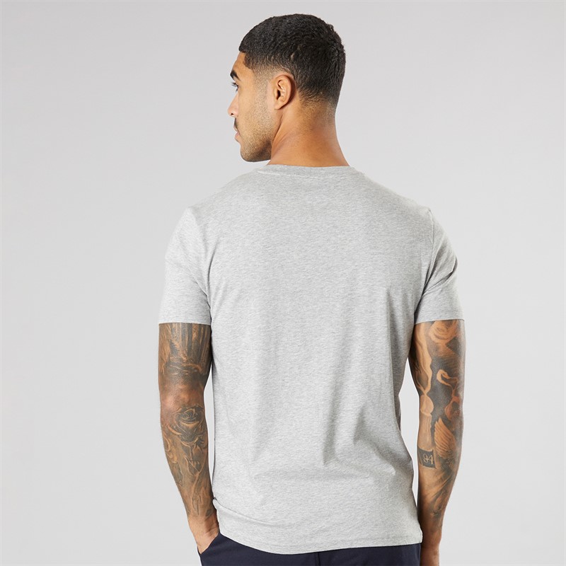 Tommy Hilfiger Mens Lounge T-Shirt Light Grey Heather