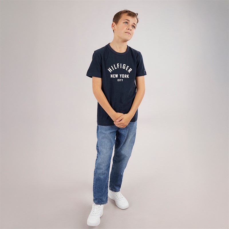 Tommy Hilfiger Junior Boys Straight Jeans Vintage Medium Str Vintagemediumstr