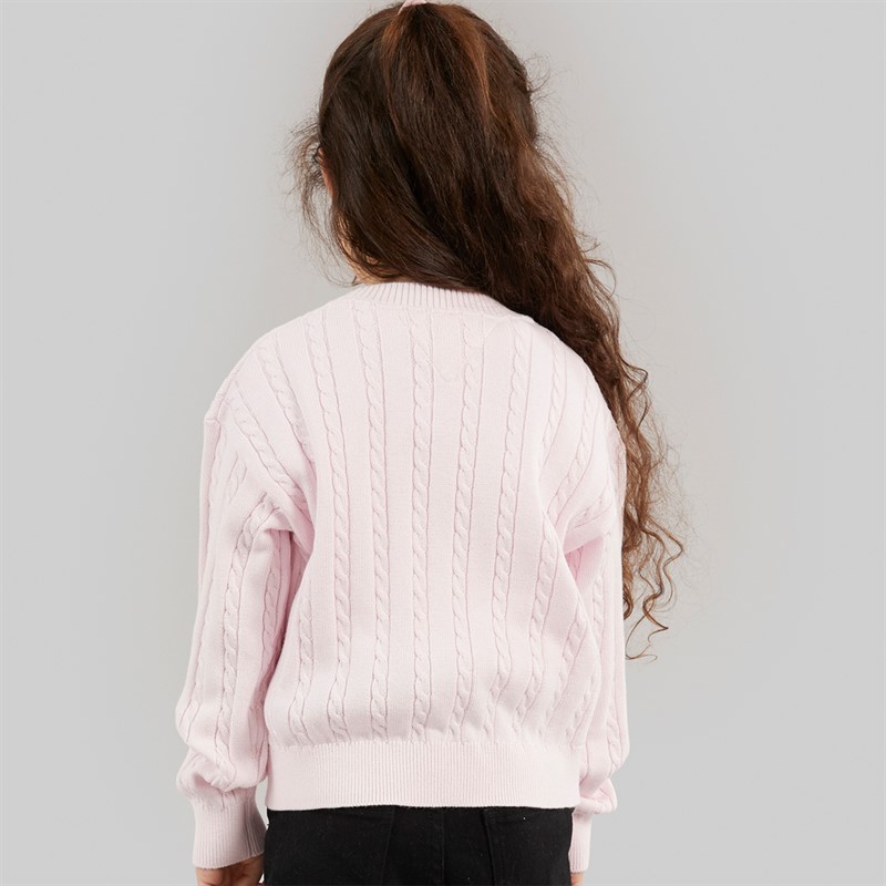 Tommy Hilfiger Girls Sweatshirt Light Pink