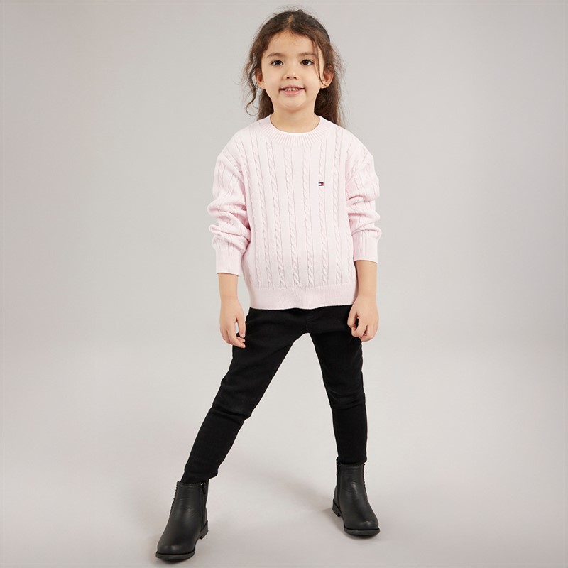 Tommy Hilfiger Girls Sweatshirt Light Pink