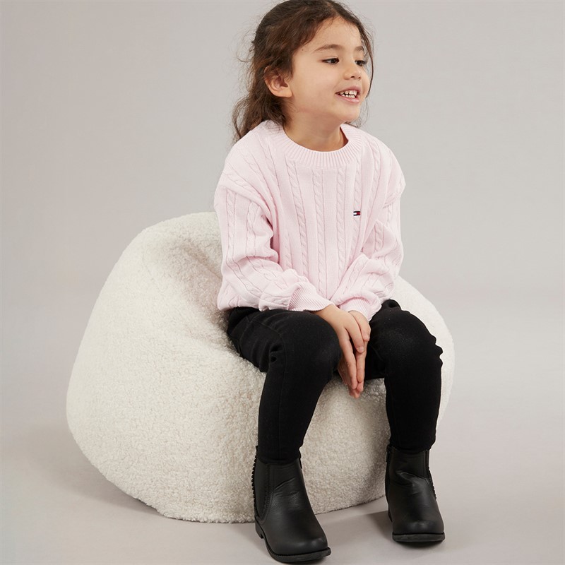 Tommy Hilfiger Girls Sweatshirt Light Pink