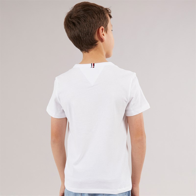 Tommy Hilfiger Junior Boys Graphic T-Shirt White