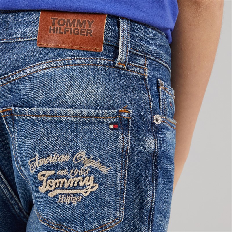 Tommy Hilfiger Junior Boys Archive Jeans Island Blue Islandblue