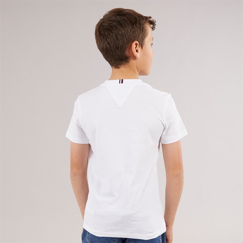 Tommy Hilfiger Junior Boys Varsity Graphic T-Shirt White