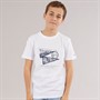 Tommy Hilfiger Boys Graphic Print T-Shirt White