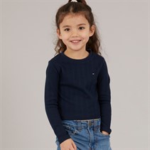 Tommy Hilfiger Girls Top Dark Night Navy