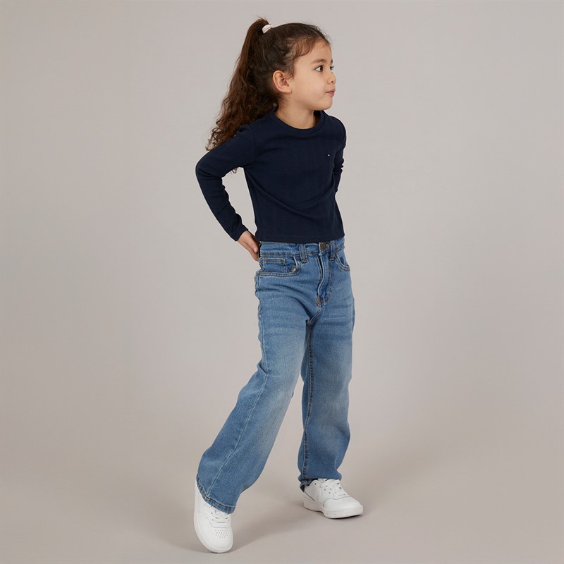 Tommy Hilfiger Girls Top Dark Night Navy