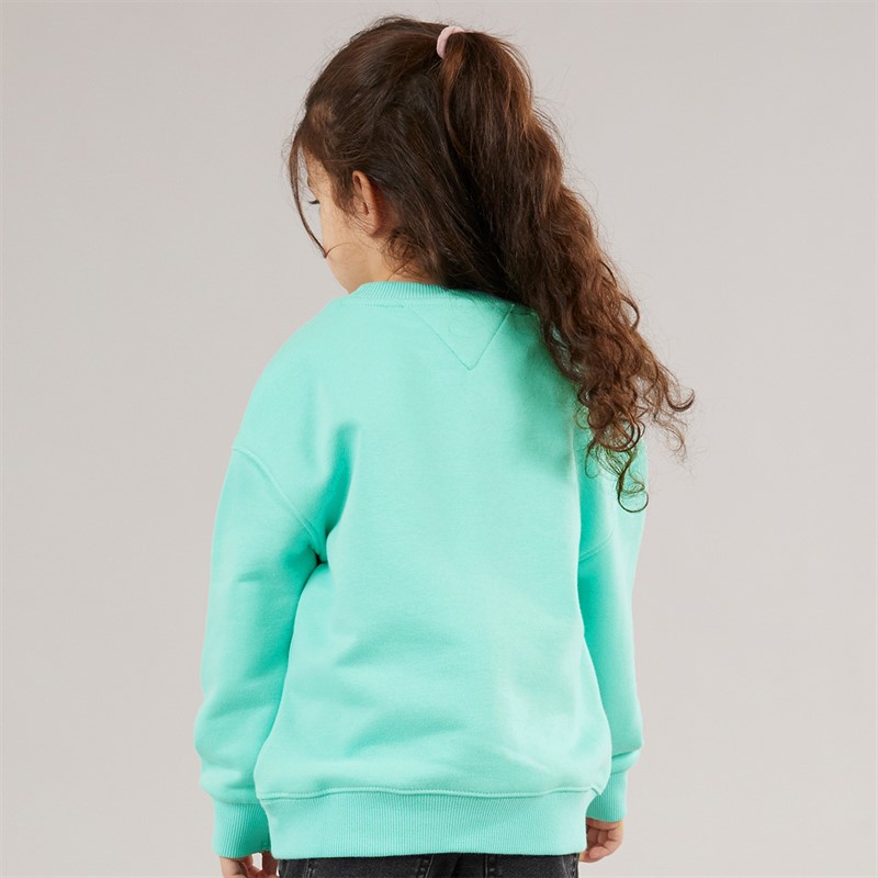 Tommy Hilfiger Girls Sweatshirt Menthol