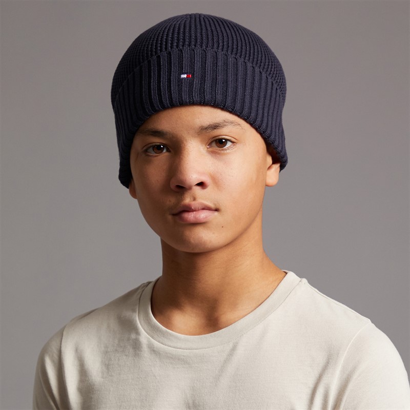 Tommy Hilfiger Kids Essential Beanie Space Blue