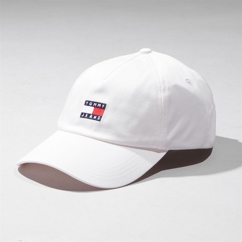 Tommy Hilfiger Mens Heritage Core Cap Ancient White