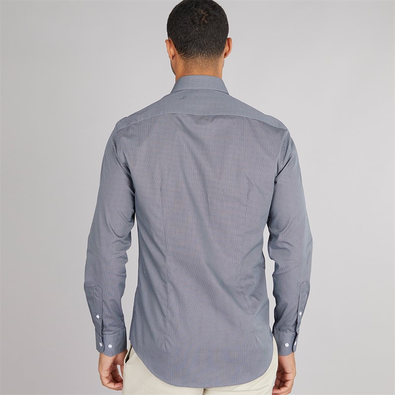 Tommy Hilfiger Mens Shirt Breezy Blue/Desert Sky