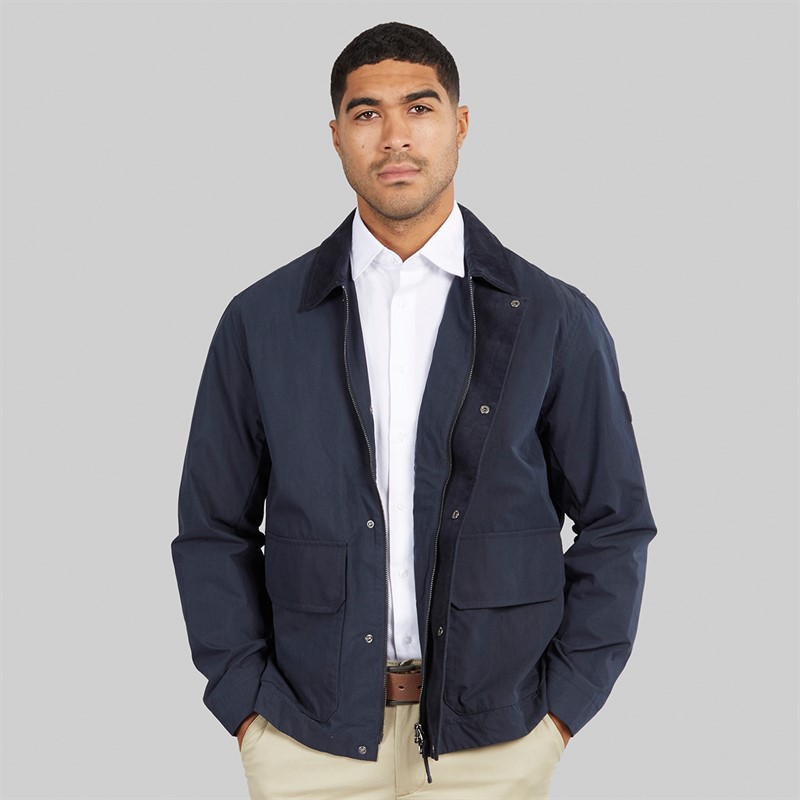 Tommy Hilfiger Mens Short Walking Jacket Desert Sky
