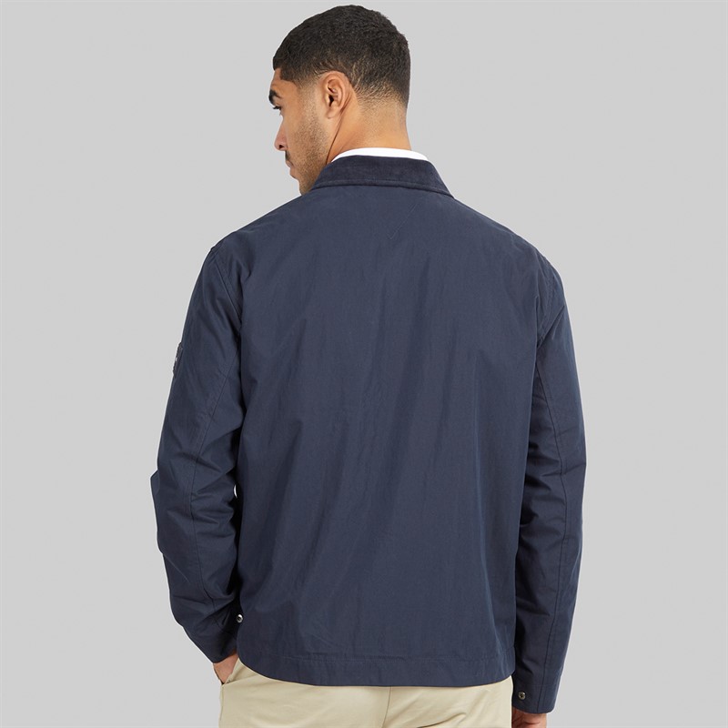 Tommy Hilfiger Mens Short Walking Jacket Desert Sky