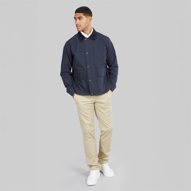 Tommy Hilfiger Mens Short Walking Jacket Desert Sky