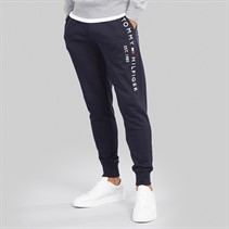 Tommy Hilfiger Mens Logo Joggers Desert Sky