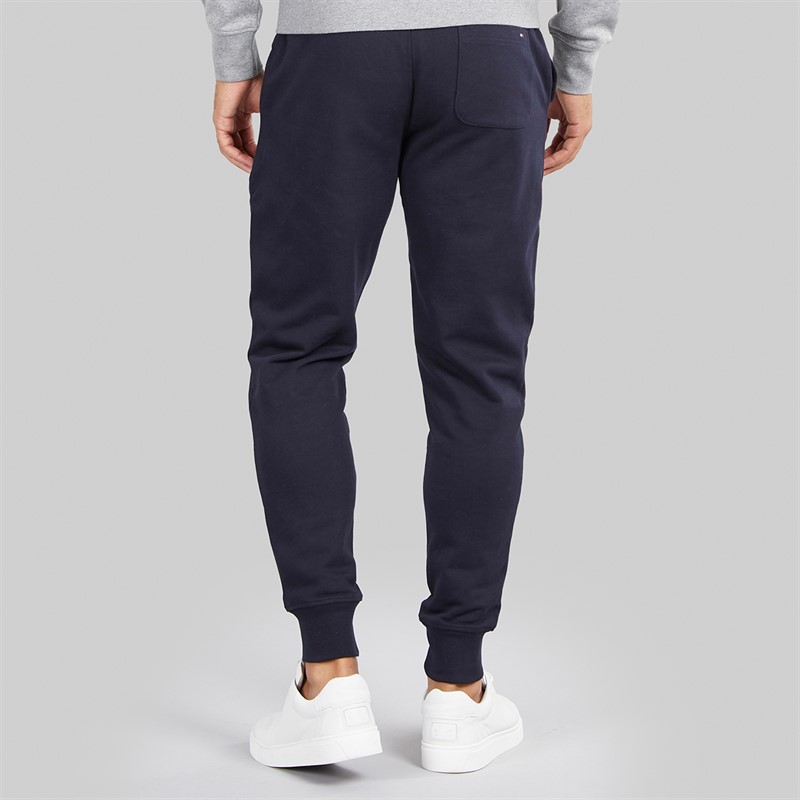Tommy Hilfiger Mens Logo Joggers Desert Sky