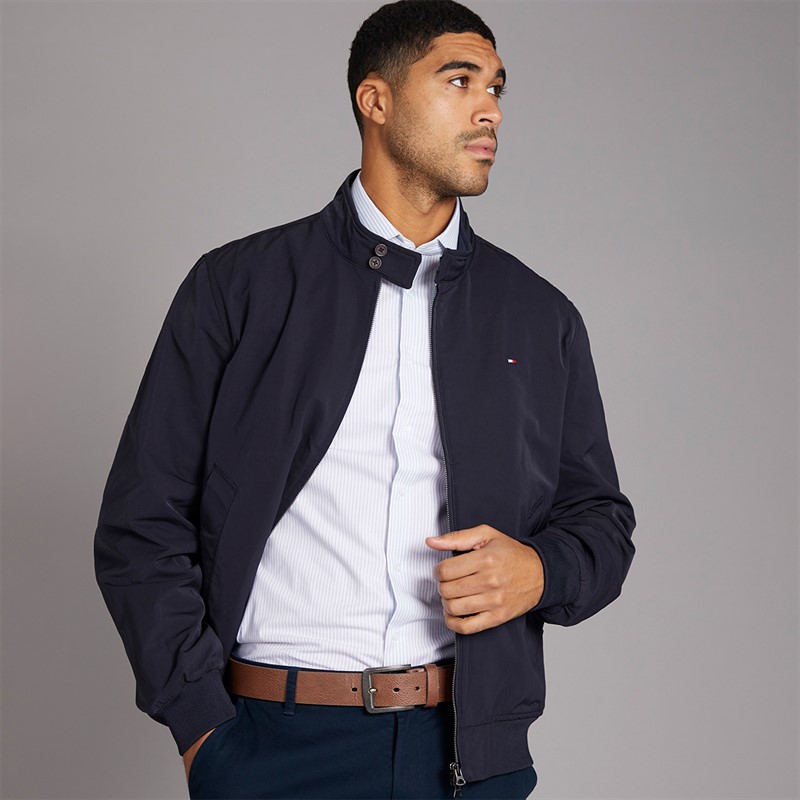 Tommy Hilfiger Mens Harrington Jacket Desert Sky