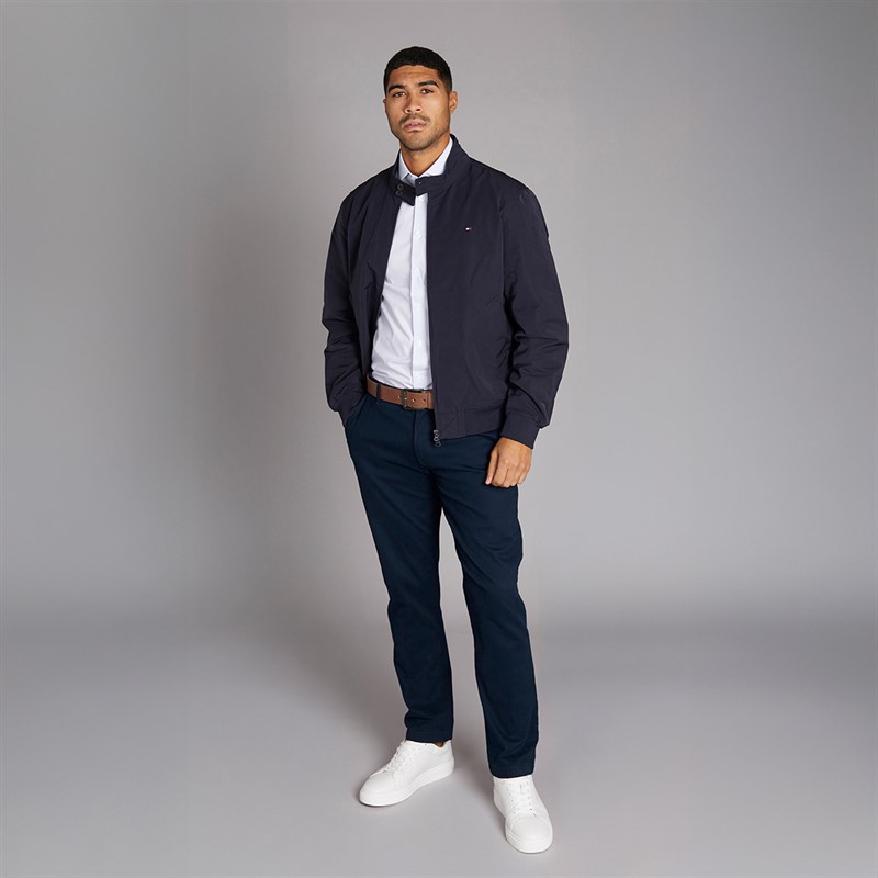 Tommy Hilfiger Mens Harrington Jacket Desert Sky