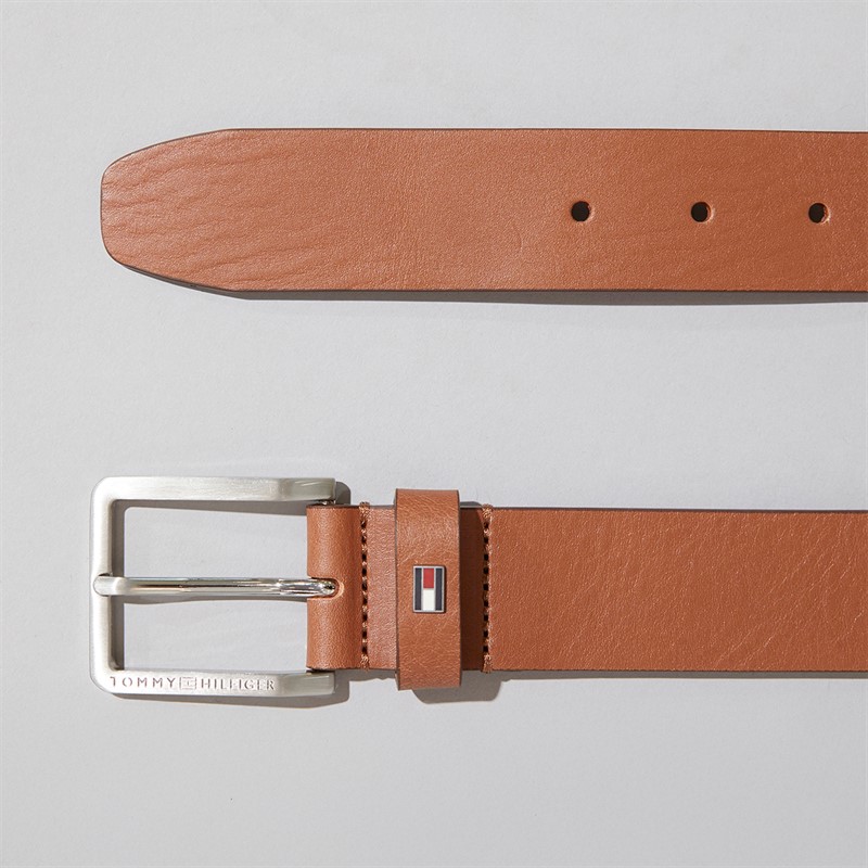 Tommy Hilfiger Mens Oliver Belt Cognac