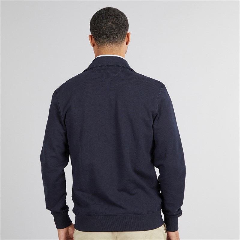 Tommy Hilfiger Mens Essential Zip Up Sweat Jacket Desert Sky