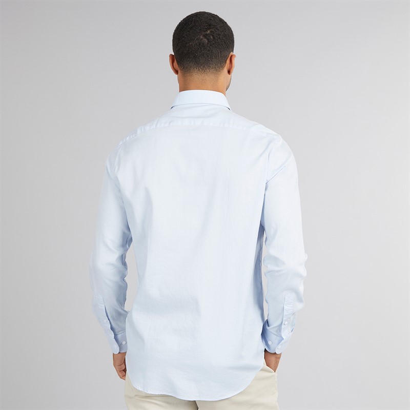 Tommy Hilfiger Mens Twill Shirt Breezy Blue