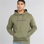 Tommy Hilfiger Mens Love Hilfiger Hoodie Battle Green
