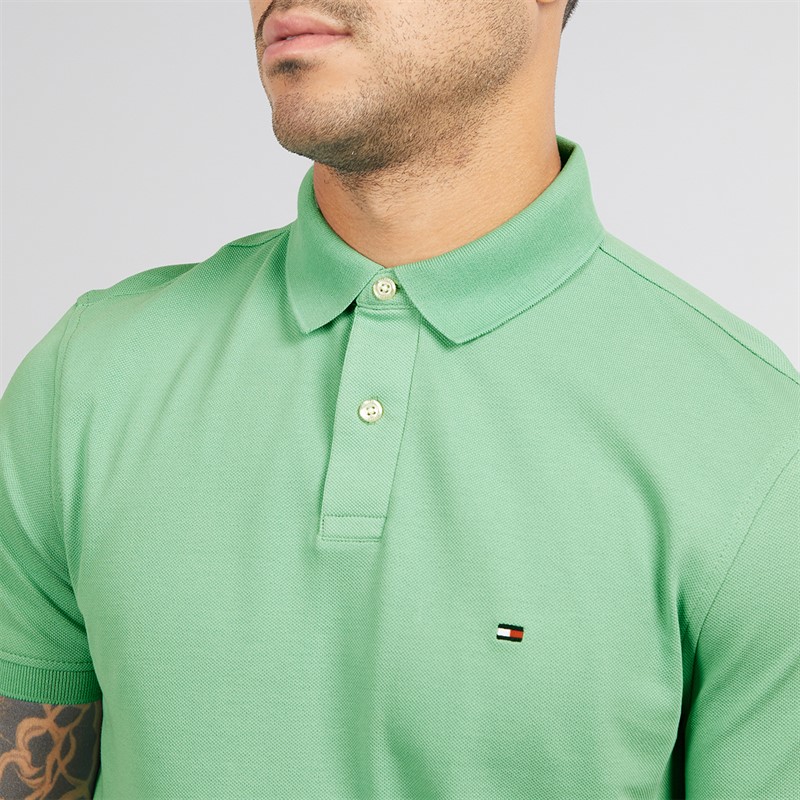 Tommy Hilfiger Mens 1985 Regular Polo Shirt Fort Green