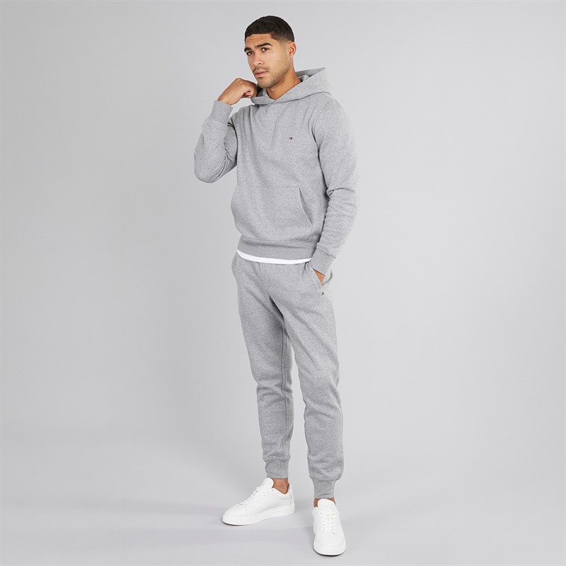 Tommy Hilfiger Mens Flag Logo Tracksuit Medium Grey Heather