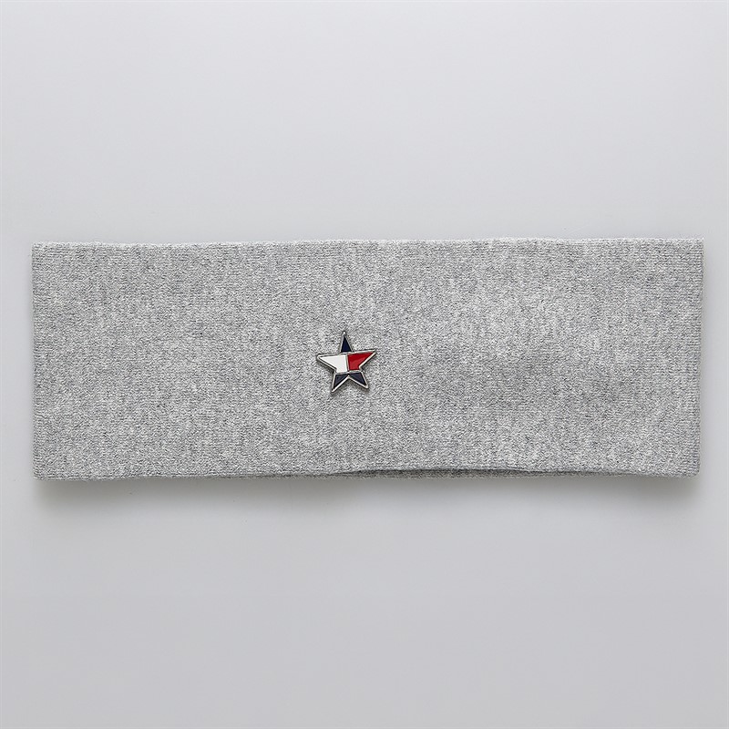 Tommy Hilfiger Womens Headband Grey Melange
