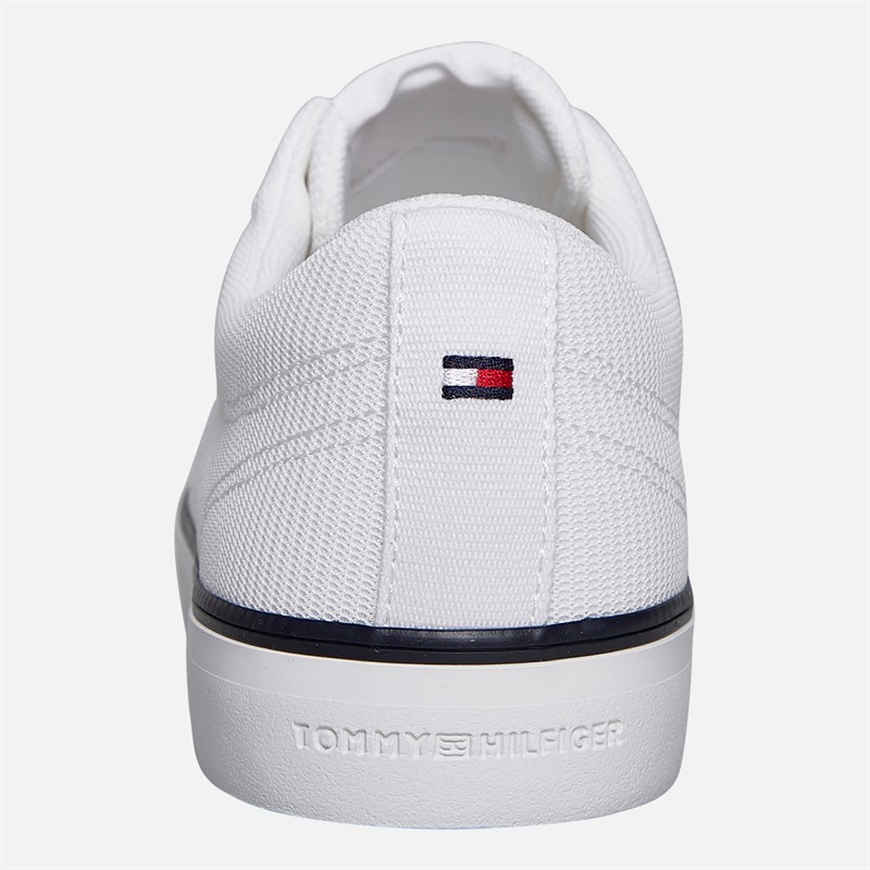 Tommy Hilfiger Mens Vulc Pumps White
