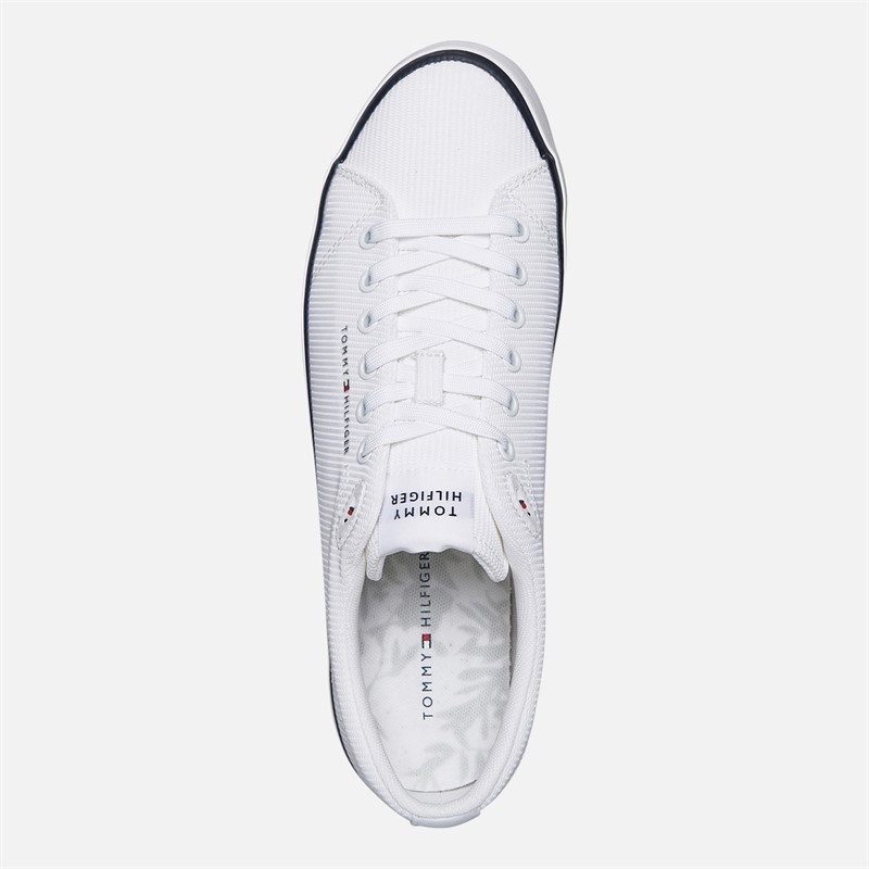 Tommy Hilfiger Mens Vulc Pumps White