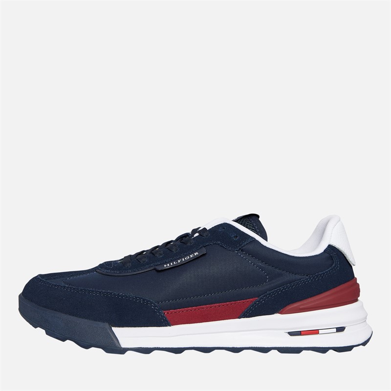 Tommy Hilfiger Mens Retro Runner Trainers Desert Sky