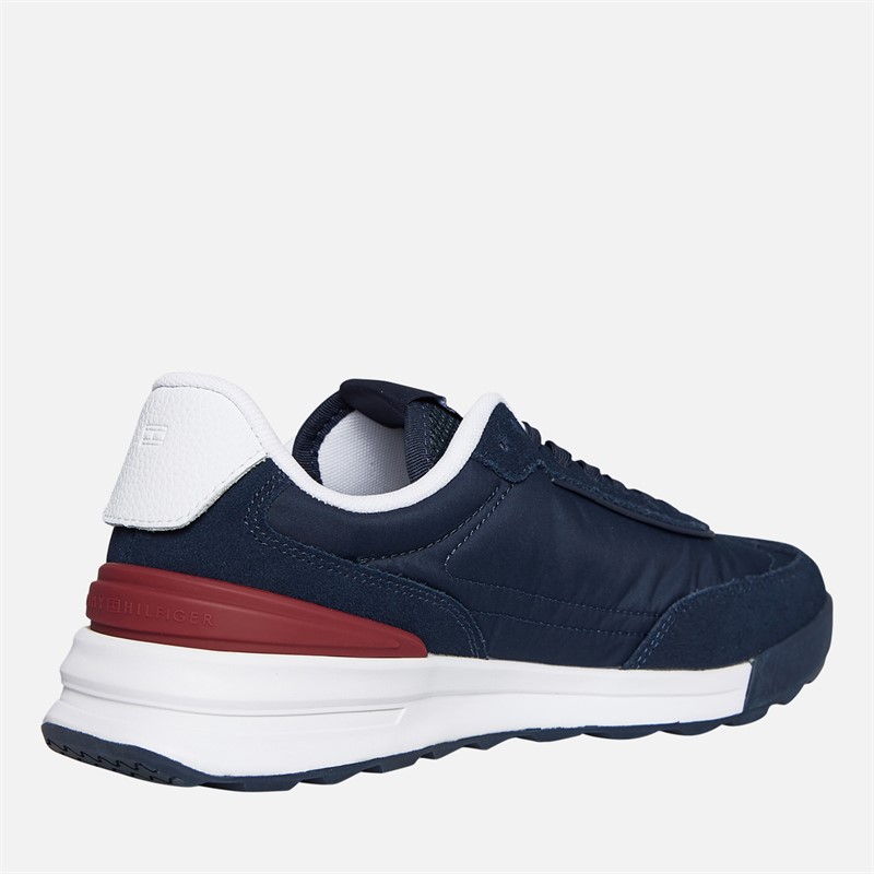 Tommy Hilfiger Mens Retro Runner Trainers Desert Sky