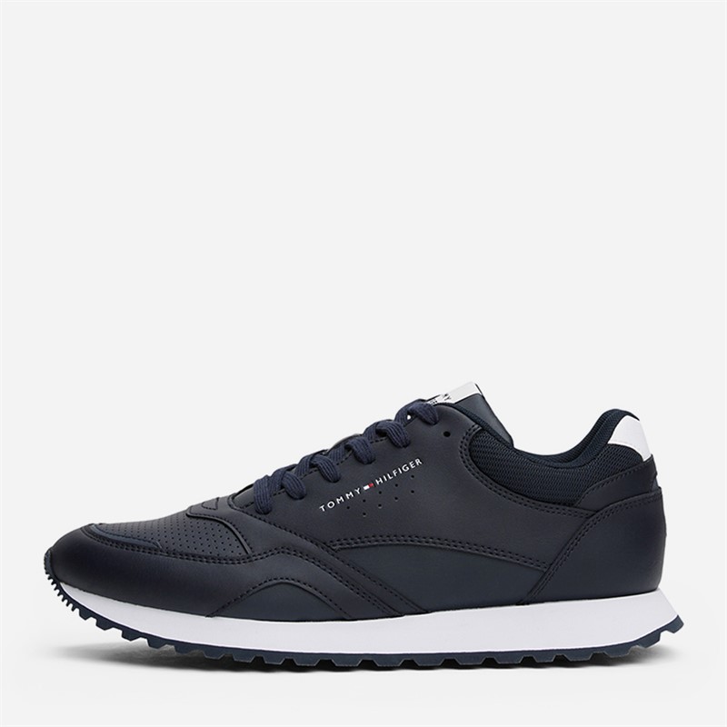 Tommy Hilfiger Mens New Runner Trainers Desert Sky
