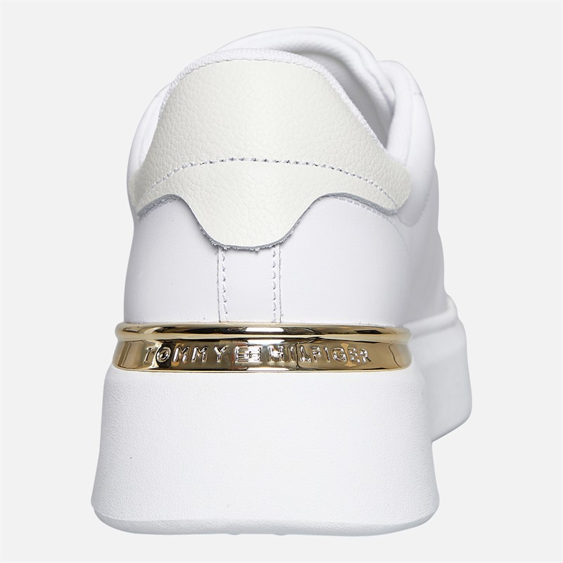 Tommy Hilfiger Womens Court Trainers White