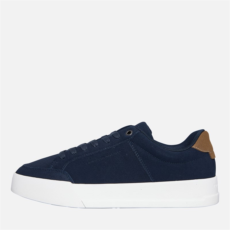 Tommy Hilfiger Mens Court Trainers Desert Sky
