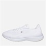Tommy Hilfiger Womens Knit Runner Trainers White