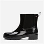 Tommy Hilfiger Womens Glossy Wellies Black