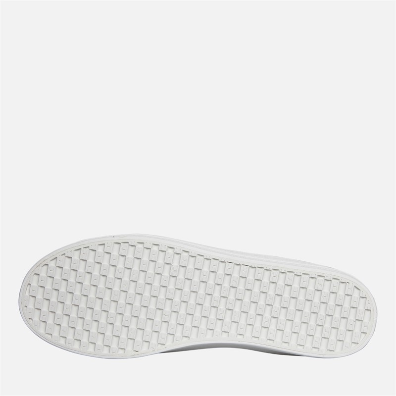 Tommy Hilfiger Womens Essential Vulc Trainers White/Gold