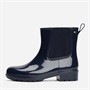 Tommy Hilfiger Womens Glossy Wellies Space Blue