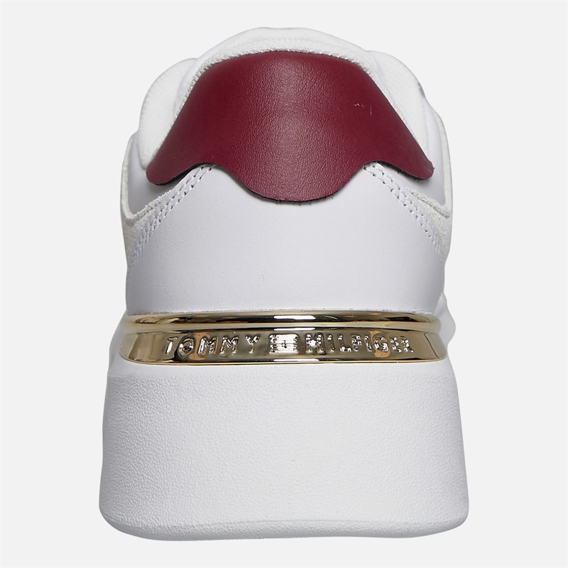 Tommy Hilfiger Womens Court Trainers White