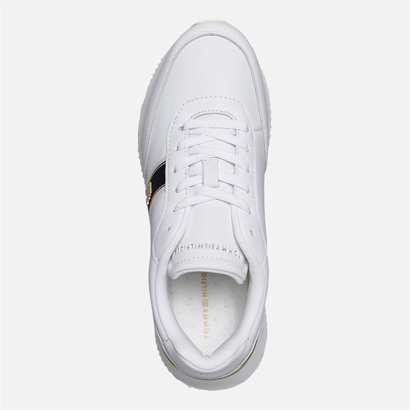 Tommy Hilfiger Womens Runner Trainers White