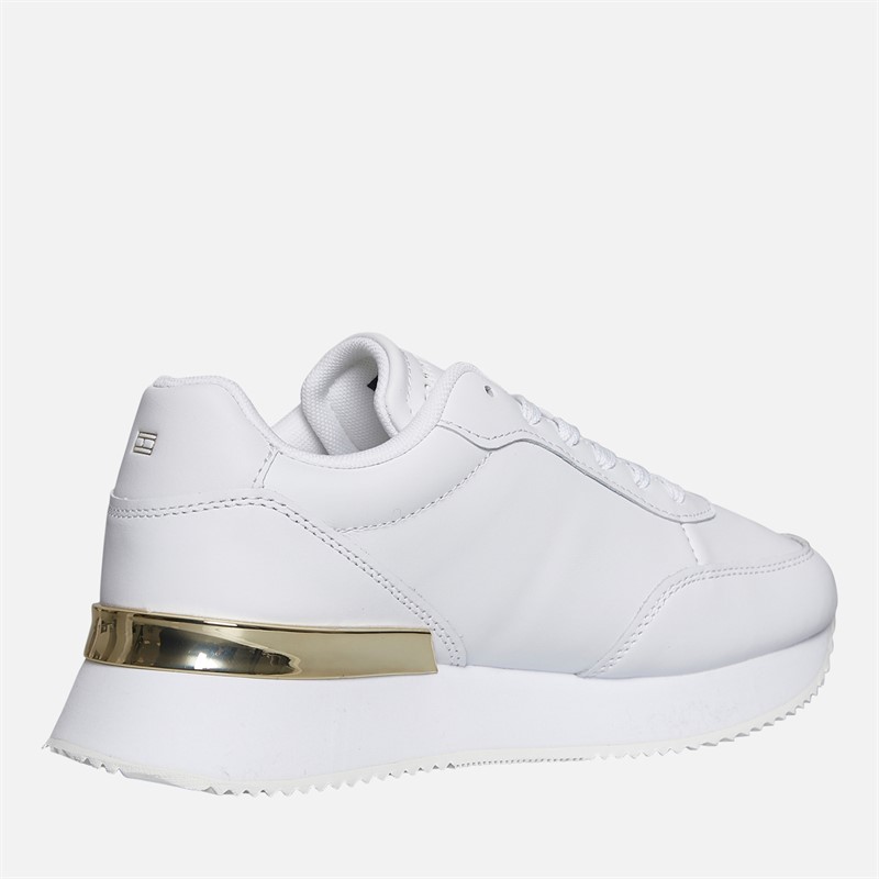 Tommy Hilfiger Womens Runner Trainers White