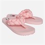 Tommy Hilfiger Womens Braided Strap Flip Flops Misty Pink