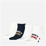 Tommy Hilfiger Four Pack Quarter Socks White/Navy White / Navy
