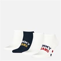 Tommy Hilfiger Four Pack Quarter Socks White/Navy White / Navy