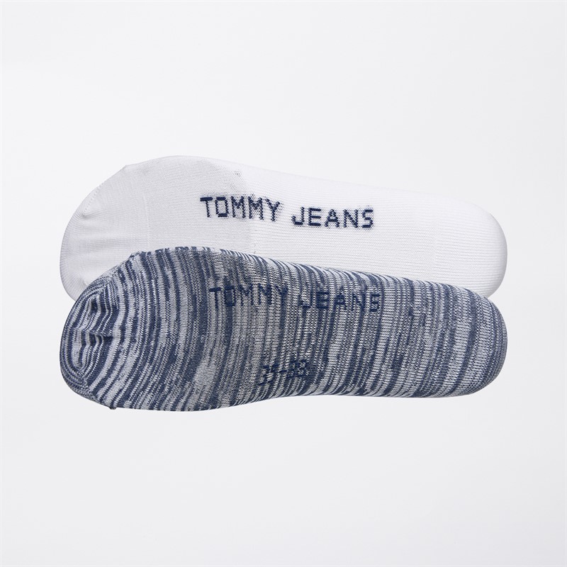 Tommy Hilfiger Flag Two Pack Quarter Socks Navy