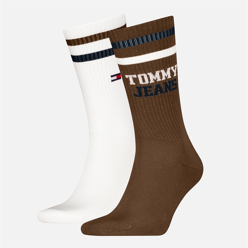 Tommy Hilfiger Two Pack Socks Brown
